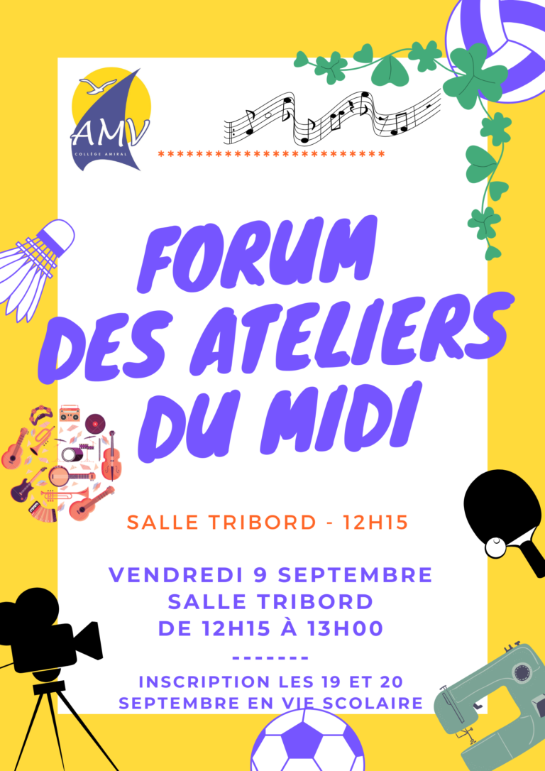 FORUM DES ATELIERS DU MIDI