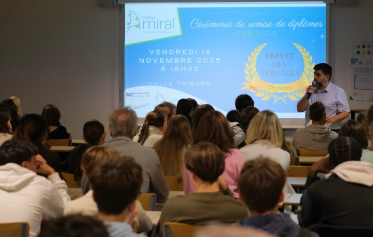 Remise de diplômes !